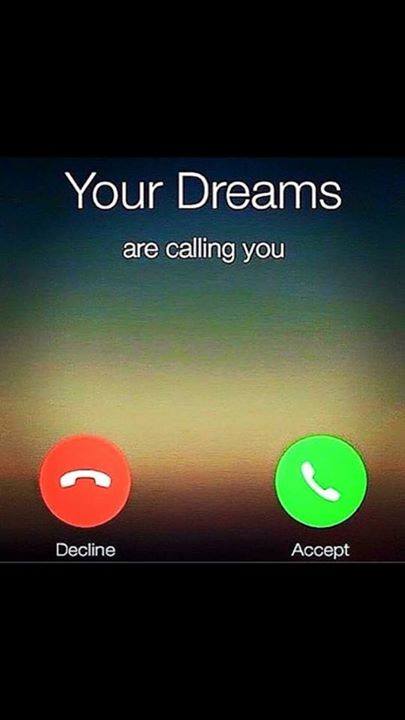 seus sonhos te chamam